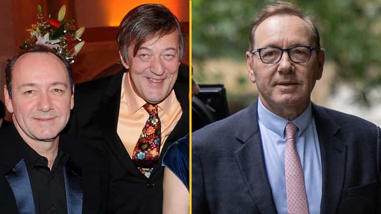 Stephen Fry and Liam Neeson call for Kevin Spacey to return to acting Stephen Fry and Liam Neeson call for Kevin Spacey to return to acting