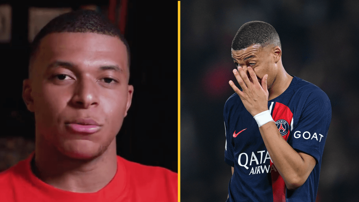 Fans notice that Kylian Mbappe leaves out one name in PSG farewell message