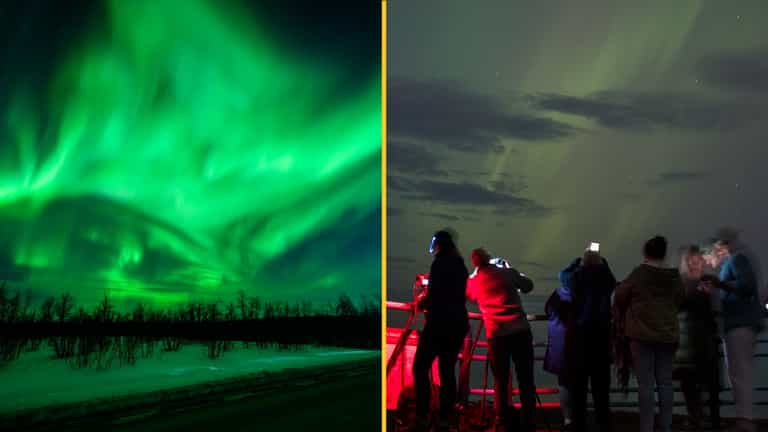 Exact time and place you could see the Northern Lights tonight Exact time and place you could see the Northern Lights tonight