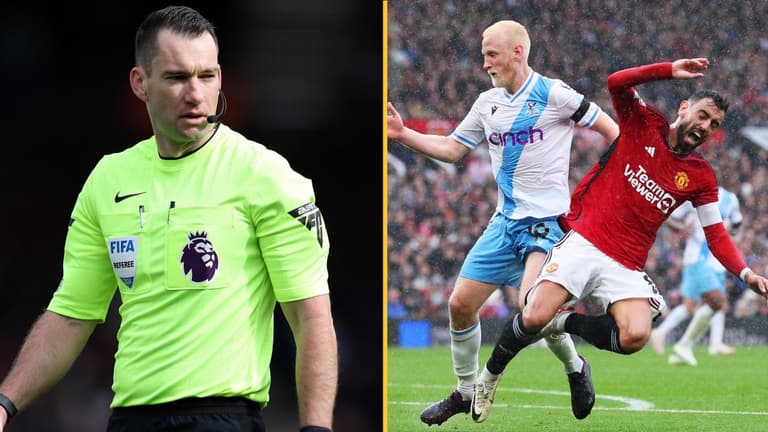 Referee to wear camera during Crystal Palace vs Man Utd tonight Referee to wear camera during Crystal Palace vs Man Utd tonight