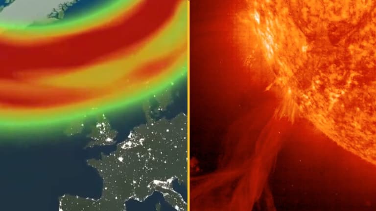 Biggest solar storm in 20 years could disrupt Earth’s communication and power systems Biggest solar storm in 20 years could disrupt Earth’s communication and power systems
