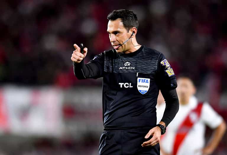 Argentinian referee who sent off 10 players in one match to take charge of Euros game Argentinian referee who sent off 10 players in one match to take charge of Euros game