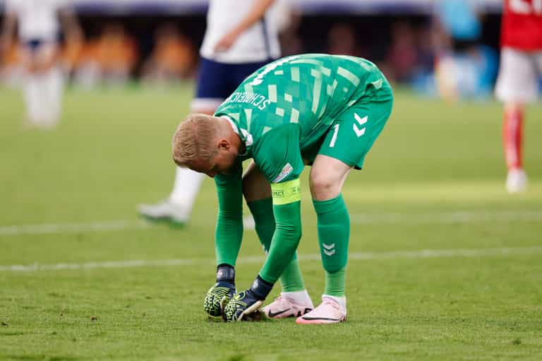 Fans distracted by the state of the pitch in England’s game against Denmark Fans distracted by the state of the pitch in England’s game against Denmark