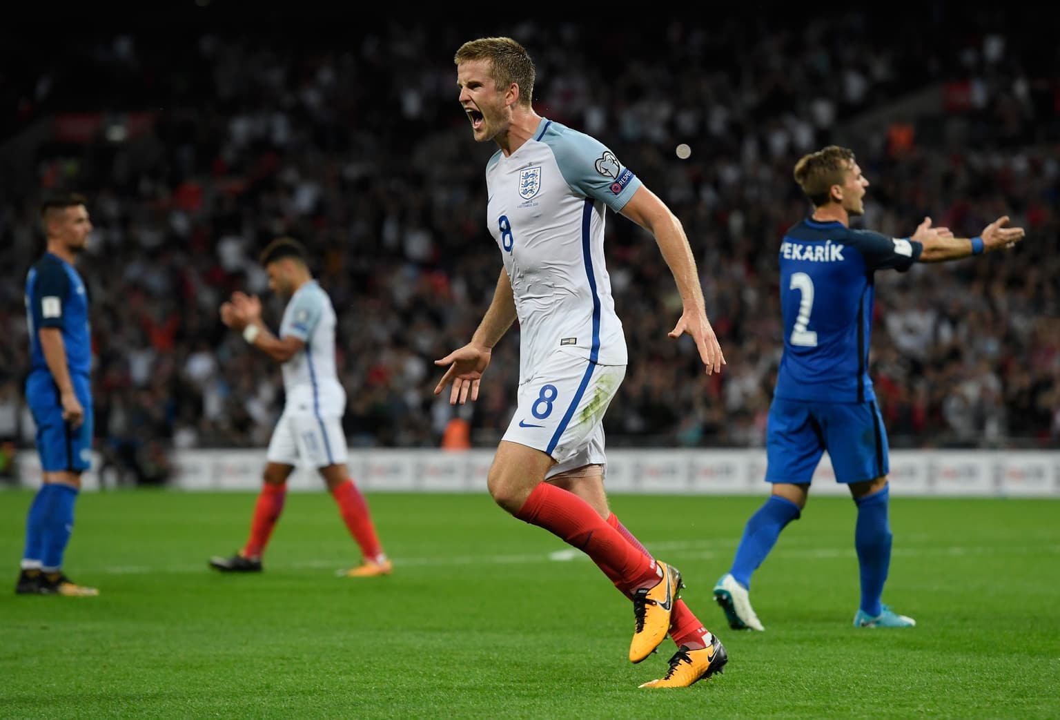 Just two players remain from the England side who beat Slovakia last time out