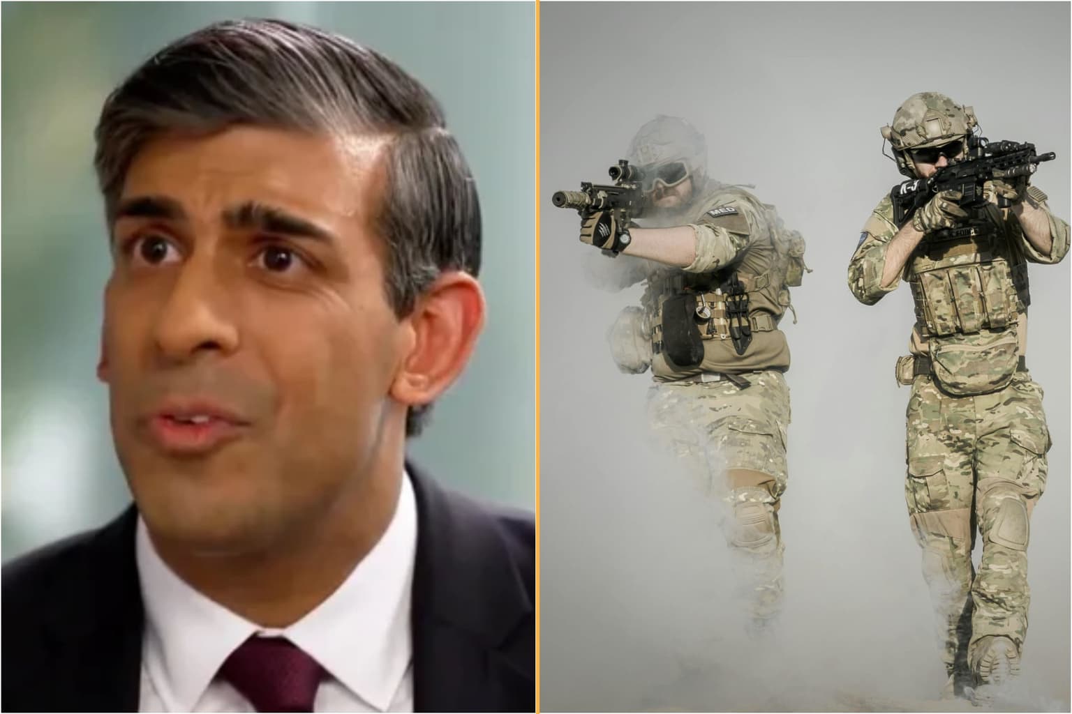 44% of Brits think Rishi Sunak should have to join the army whether he likes it or not