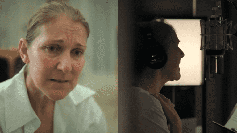 Celine Dion cries as she videos herself trying to sing Celine Dion cries as she videos herself trying to sing