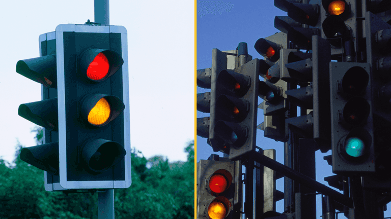 Traffic lights might be getting a new colour Traffic lights might be getting a new colour