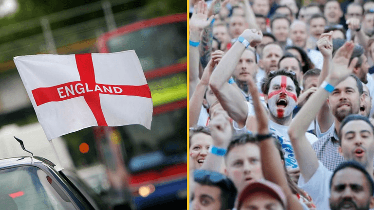 Flying an England flag for the Euros might leave you with a fine of £2,500 Flying an England flag for the Euros might leave you with a fine of £2,500