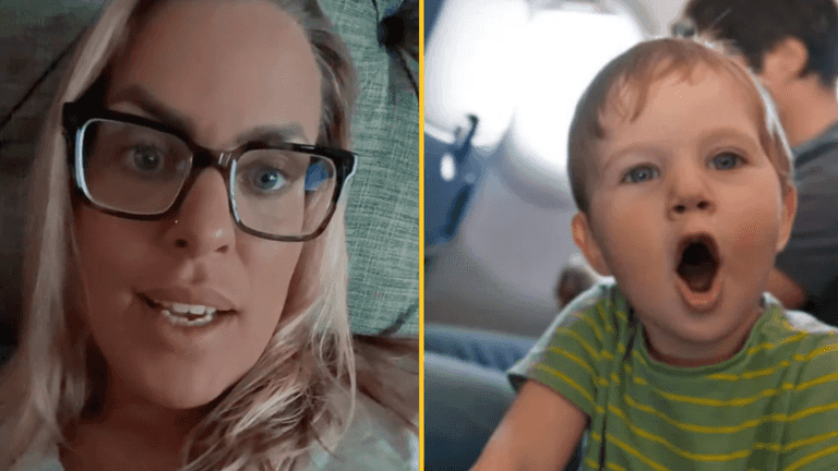 Couple threaten to discipline stranger’s ‘out of control’ child on flight Couple threaten to discipline stranger’s ‘out of control’ child on flight