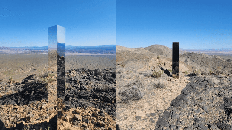 Police issue statement after ‘mysterious monolith’ discovered in middle of desert Police issue statement after ‘mysterious monolith’ discovered in middle of desert