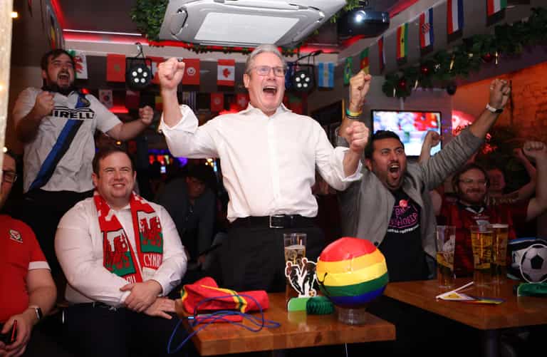 Keir Starmer on the possibility of a bank holiday if England win the Euros Keir Starmer on the possibility of a bank holiday if England win the Euros
