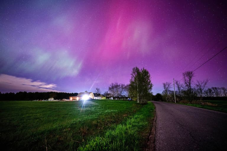 Northern lights could be visible from the UK this week Northern lights could be visible from the UK this week