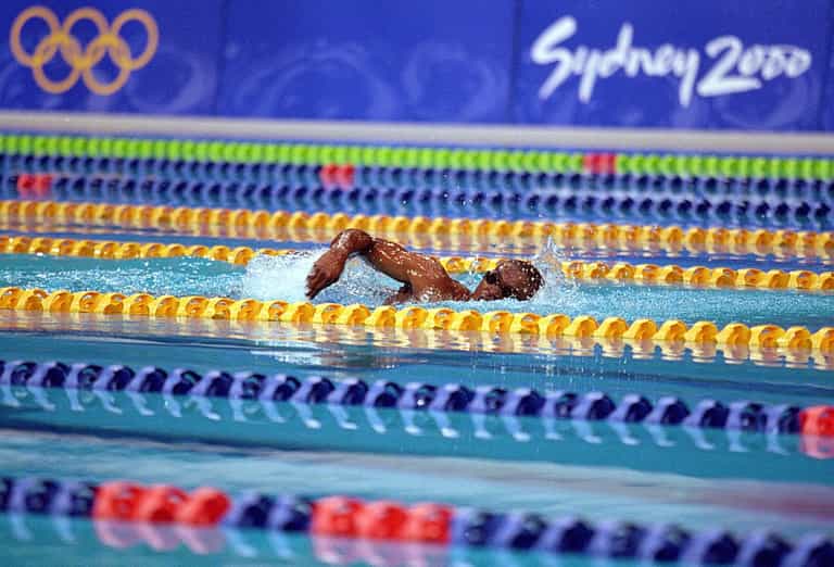 Incredible story behind the slowest 100m swimmer in Olympic history Incredible story behind the slowest 100m swimmer in Olympic history