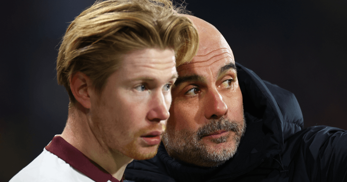 Pep Guardiola addresses Kevin De Bruyne’s future at Man City