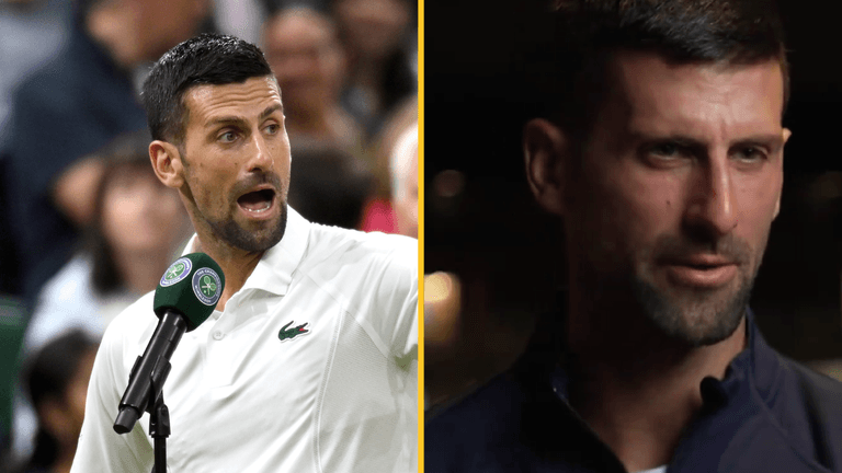 Novak Djokovic storms out of interview after accusing Wimbledon crowd of ‘disrespecting’ him Novak Djokovic storms out of interview after accusing Wimbledon crowd of ‘disrespecting’ him