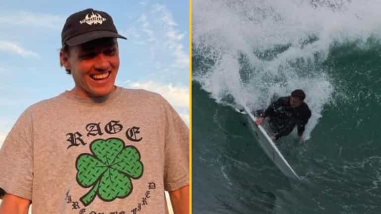 Australian surfer’s leg washes up on shore after shark attack Australian surfer’s leg washes up on shore after shark attack