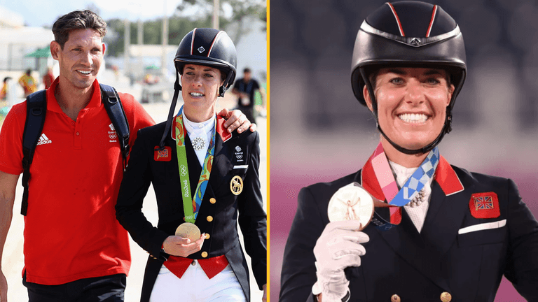 Charlotte Dujardin’s fiance responds to video of her whipping horse Charlotte Dujardin’s fiance responds to video of her whipping horse