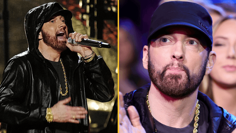Eminem leaves fans outraged by ‘sick and tasteless’ reference on new album Eminem leaves fans outraged by ‘sick and tasteless’ reference on new album