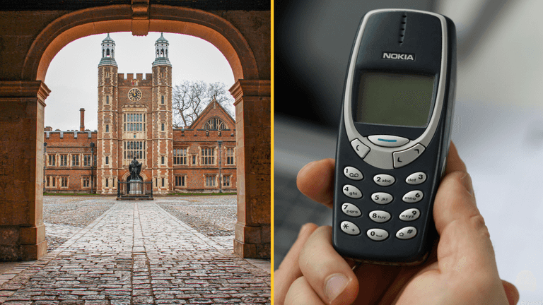 Eton has banned smartphones and is giving students ‘brick phones’ instead Eton has banned smartphones and is giving students ‘brick phones’ instead