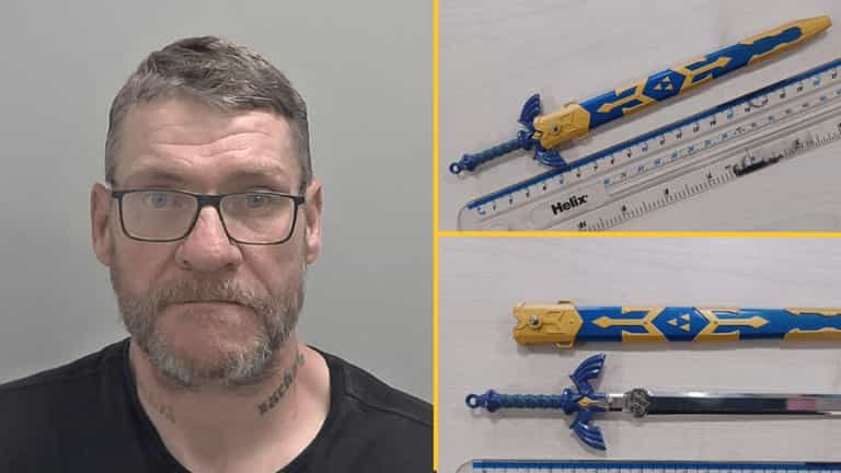 Man carrying replica Master Sword from Legend of Zelda sentenced to 4 months in prison Man carrying replica Master Sword from Legend of Zelda sentenced to 4 months in prison
