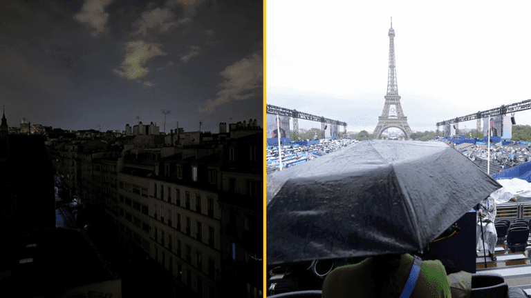 Paris hit with power outage hours after being hit by torrential rain Paris hit with power outage hours after being hit by torrential rain