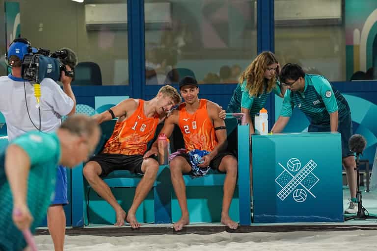 Convicted child rapist volleyball player tears up after being eliminated from Olympics Convicted child rapist volleyball player tears up after being eliminated from Olympics