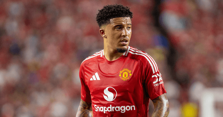 Man United could start season with Jadon Sancho as striker Man United could start season with Jadon Sancho as striker