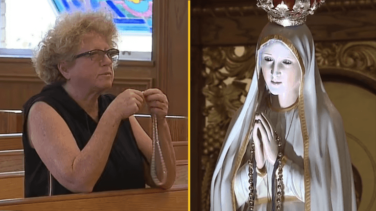 People stunned by ‘miracle’ caught on camera as Virgin Mary statue ‘blinks’ People stunned by ‘miracle’ caught on camera as Virgin Mary statue ‘blinks’