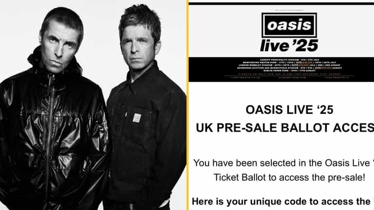 Oasis fans urged to begin checking email and spam inbox as pre-sale codes roll out Oasis fans urged to begin checking email and spam inbox as pre-sale codes roll out