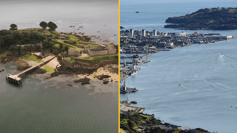 Haunted island in Devon is up for sale Haunted island in Devon is up for sale
