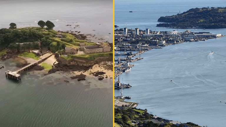 Haunted island in Devon is up for sale Haunted island in Devon is up for sale