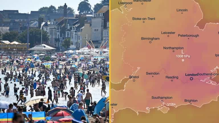 Turkish ’40C heat bomb’ set to hit UK next week with weather maps turning red Turkish ’40C heat bomb’ set to hit UK next week with weather maps turning red