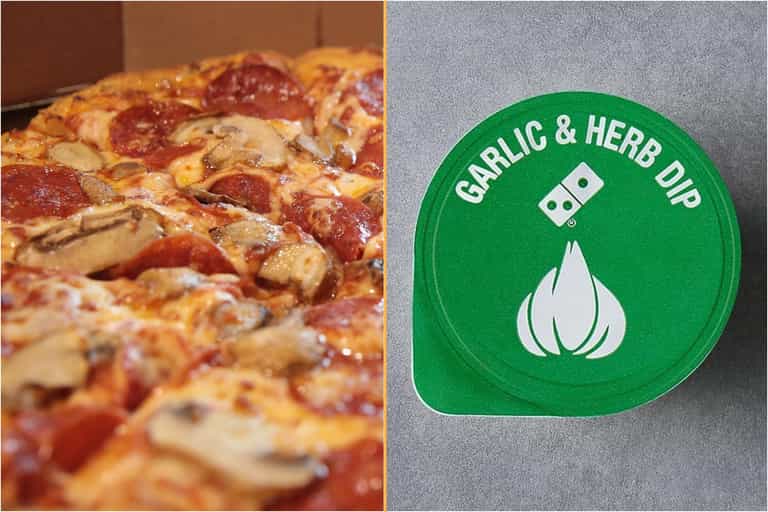 Domino’s withdraws Garlic & Herb dip Domino’s withdraws Garlic & Herb dip
