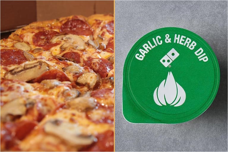 Domino’s withdraws Garlic & Herb dip Domino’s withdraws Garlic & Herb dip