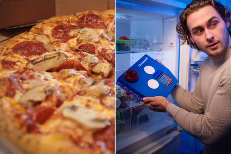 Domino’s launch lockable pizza box to stop people nicking leftover slices Domino’s launch lockable pizza box to stop people nicking leftover slices