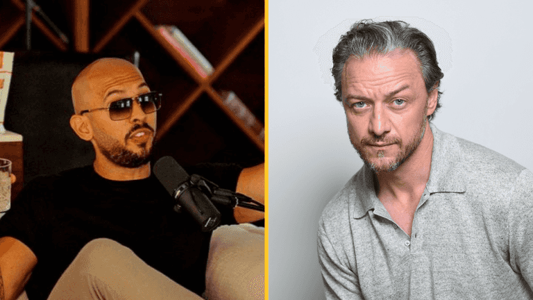 James McAvoy says ‘toxic’ character in new film was inspired by Andrew Tate James McAvoy says ‘toxic’ character in new film was inspired by Andrew Tate