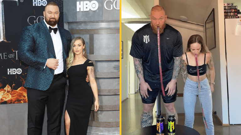 The Mountain’s wife answers the one thing people keep asking about their relationship The Mountain’s wife answers the one thing people keep asking about their relationship