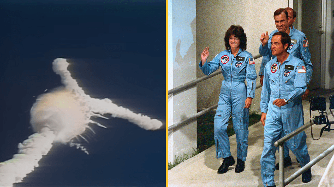 Astronaut crew’s tragic final words before fatal accident 73 seconds into flight
