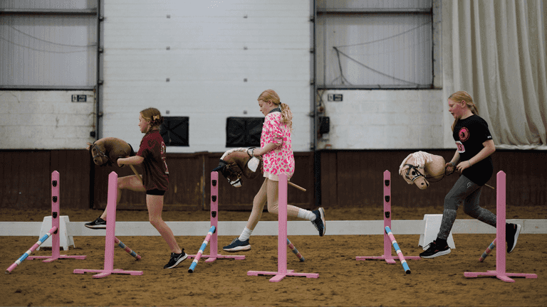 People are calling for hobby horsing to be made an Olympic sport People are calling for hobby horsing to be made an Olympic sport