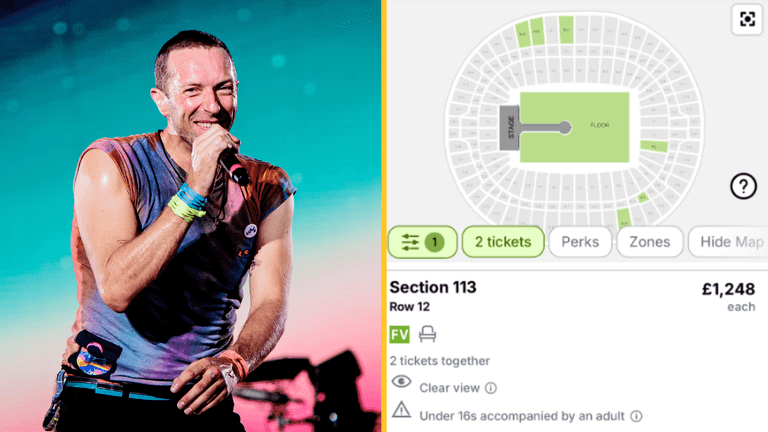 Coldplay fans fuming as tickets being resold for £1,000 Coldplay fans fuming as tickets being resold for £1,000