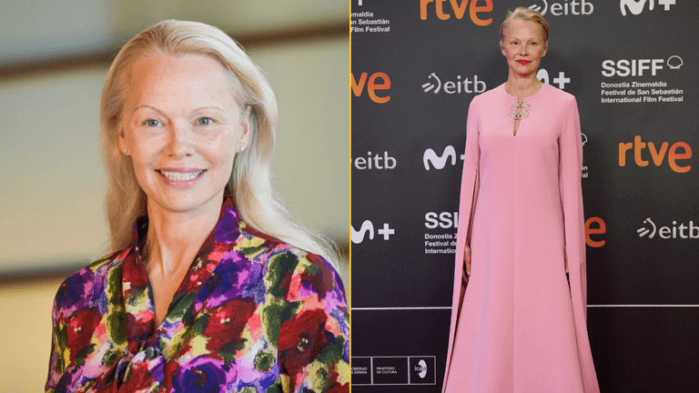 Pamela Anderson declared the most beautiful woman in the world after going makeup free Pamela Anderson declared the most beautiful woman in the world after going makeup free