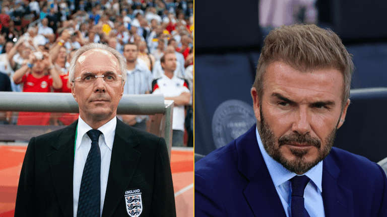 David Beckham flew to Sweden to have one last drink with Sven-Goran Eriksson before he died David Beckham flew to Sweden to have one last drink with Sven-Goran Eriksson before he died