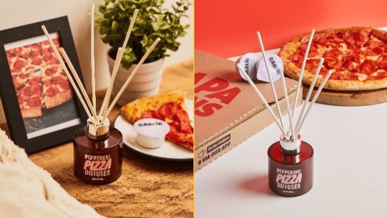 Papa John’s launch pepperoni diffuser so your house can always smell like pizza
