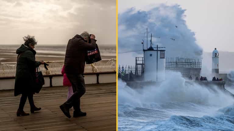 Exact date UK set to be hit by huge 800-mile storm Exact date UK set to be hit by huge 800-mile storm