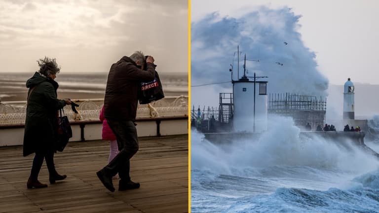 Exact date UK set to be hit by huge 800-mile storm Exact date UK set to be hit by huge 800-mile storm