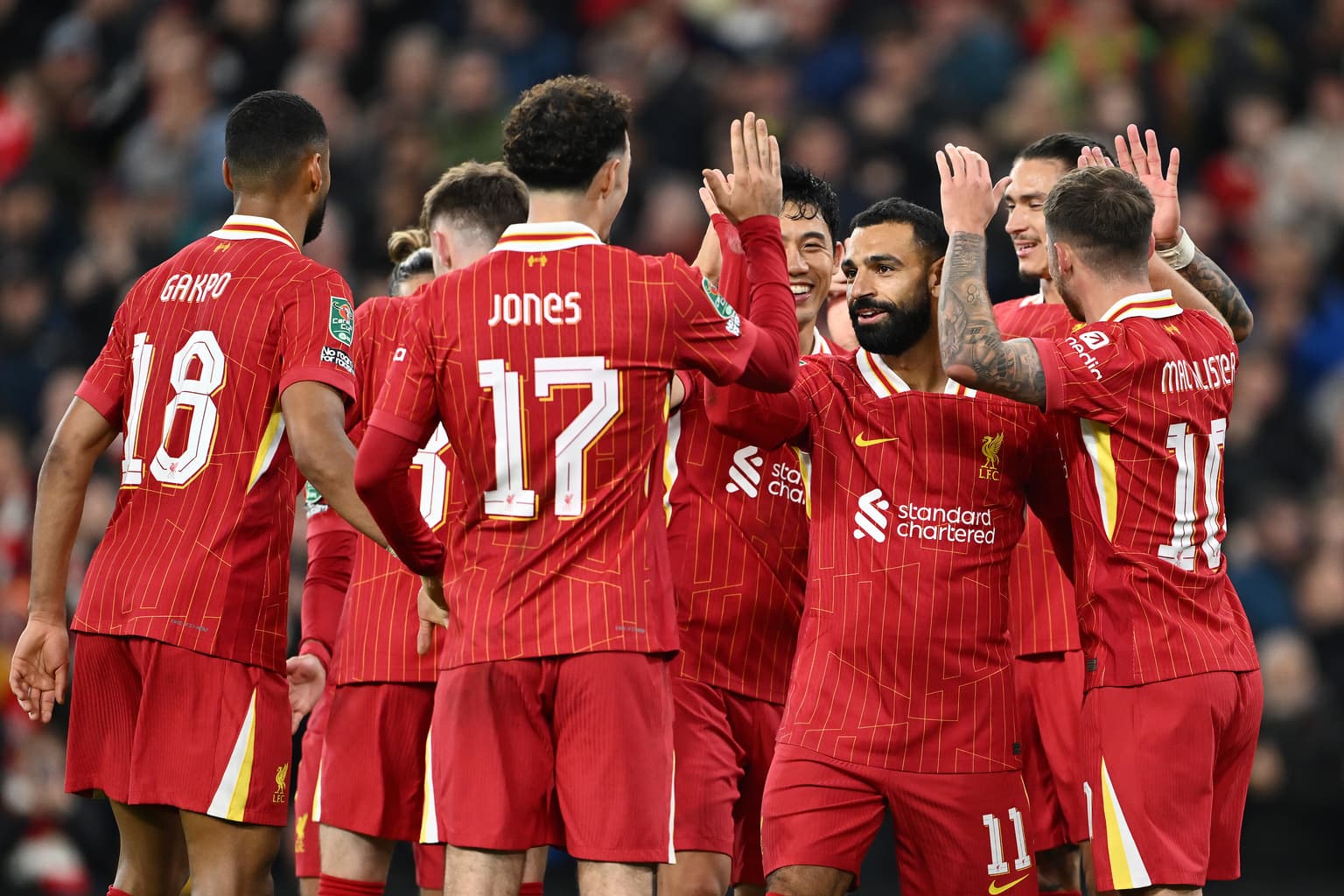 Two Liverpool stars major doubts for Champions League clash after training absence