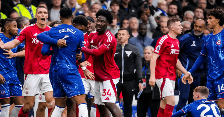 Chelsea and Nottingham Forest learn punishment after end-of-game melee Chelsea and Nottingham Forest learn punishment after end-of-game melee