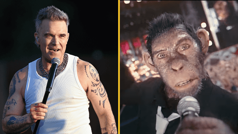 First trailer for Robbie Williams biopic released starring monkey as Robbie First trailer for Robbie Williams biopic released starring monkey as Robbie