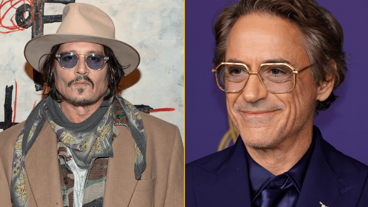 Robert Downey Jr praises his ‘brother’ Johnny Depp’s art exhibition