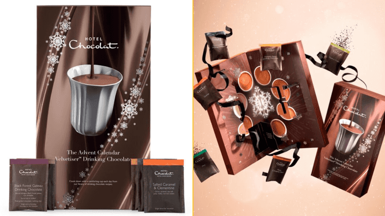 Hotel Chocolat launch hot chocolate advent calendar Hotel Chocolat launch hot chocolate advent calendar